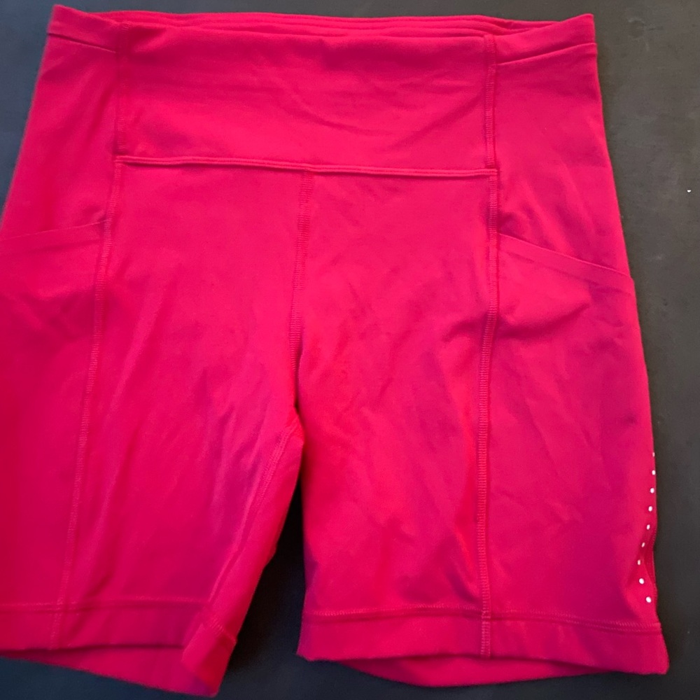 lululemon athletica Women's pink Bike Shorts